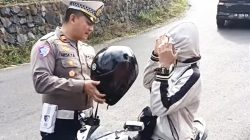 Operasi Patuh Klabat Polres Tomohon Amankan 5 Tilang dan 20 Teguran