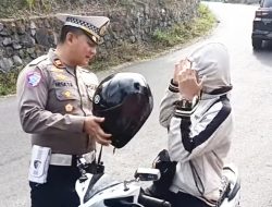 Operasi Patuh Klabat Polres Tomohon Amankan 5 Tilang dan 20 Teguran