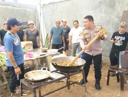 Perkuat Semangat ‘Polisi Bersama Masyarakat’, Ini Aksi Nyata Kapolres Tomohon di Paslaten