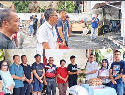 Wujud Nyata Kepedulian Caroll-Sendy, Pemkot Tomohon Salurkan Bantuan dan Uang Duka di Woloan Satu Utara