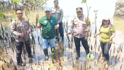 Polres Tomohon Sukses Gelar Misi Green Policing, Bukti Nyata AKBP Novrial Kombo Cinta Kelestarian Alam