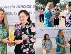 Sambut Konjen Australia di SMP Lokon, Wawali Sendy Rumajar Pacu Pendidikan Tomohon Mendunia