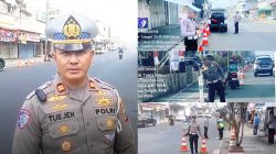 Pimpin Penertiban di KTL, Kasat Lantas Polres Tomohon: Jangan Ada Lagi Parkir Sembarangan!